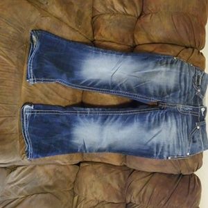 Men's  Buckle Black jean